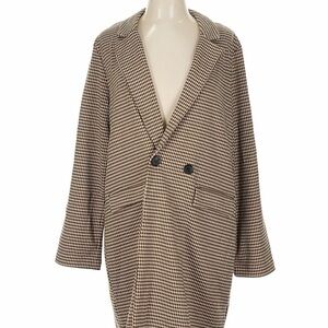 Philosophy Black and Cream Houndstooth Blazer
